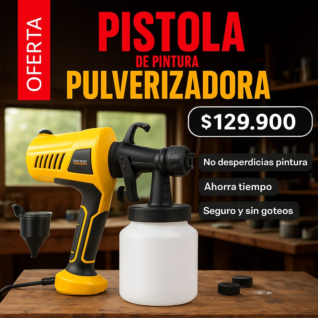 Pistola Pulverizadora Pintura