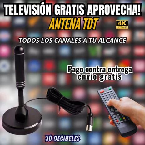 ANTENA TDT DE 30 DECIBELES