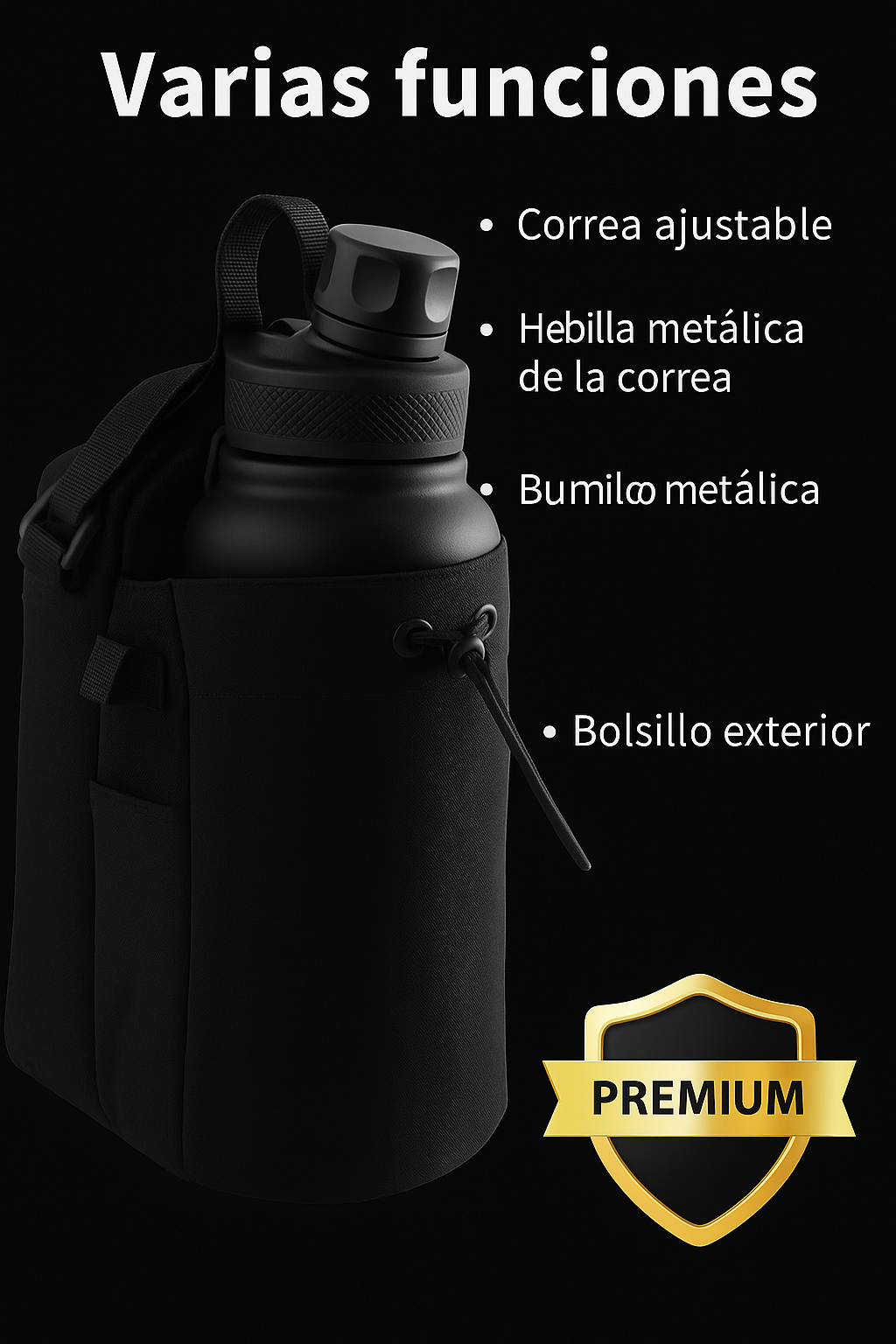 Bolsa magnética de gimnasio